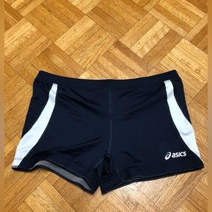 Women’s spandex track shorts